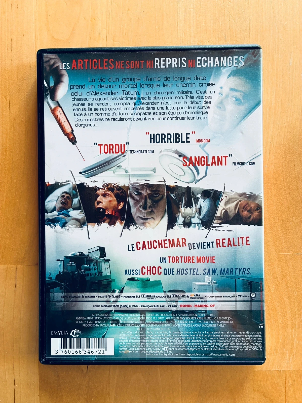 Suturas DVD. – photo 3